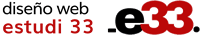 Diseño web - Estudi 33