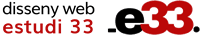 Diseny web - Estudi 33